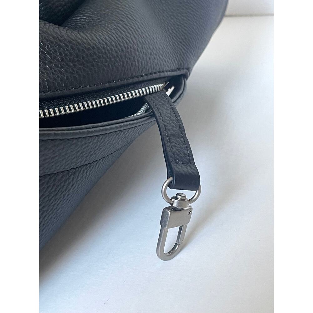 Off-White Industrial Strap Pebbled Leather Backpack Large Diagonal Stripe - Picture 14 of 16